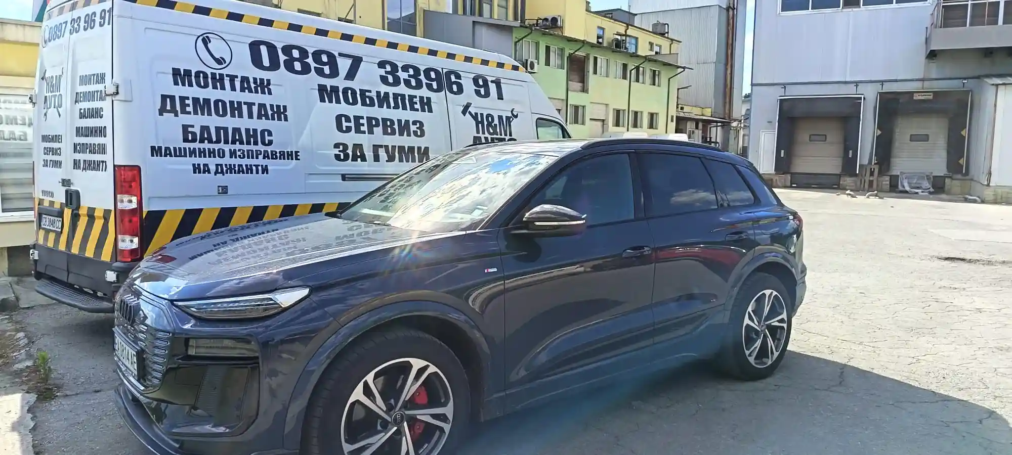 H&M Auto - Свържете се с нас за мобилен сервиз за гуми